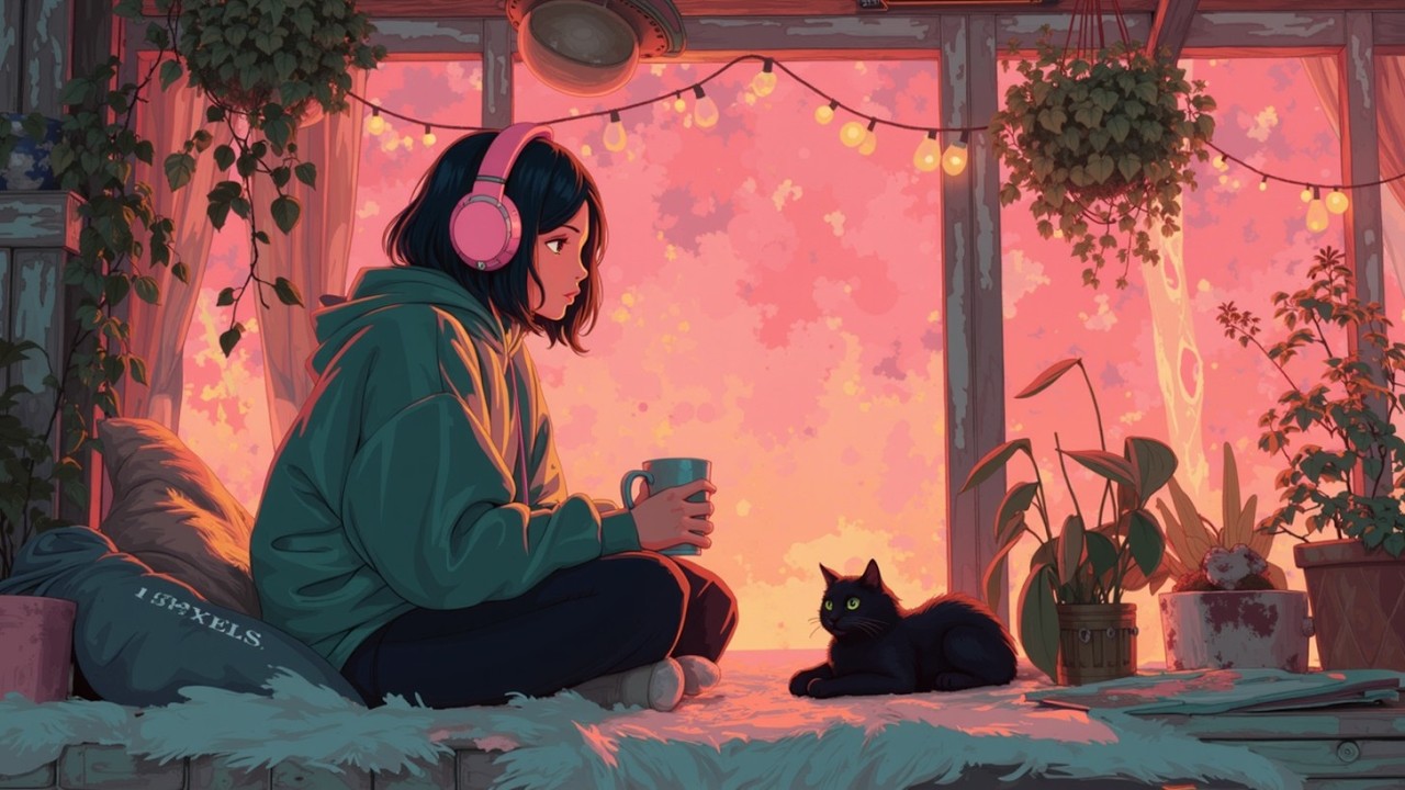 Уютный Lofi Хип-Хоп Микс для Учебы и Расслабления 🎧 Расслабляющие Биты для Фокуса