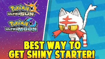 SHINY STARTERS! - Pokemon Ultra Sun and Ultra Moon Best Way to get Shiny Starter Through Soft Resets