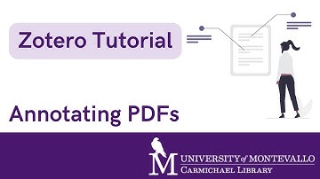 Zotero: Annotating PDFs