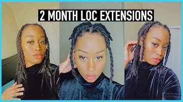 2 Month Permanent Loc Extensions Update | My Loc Journey