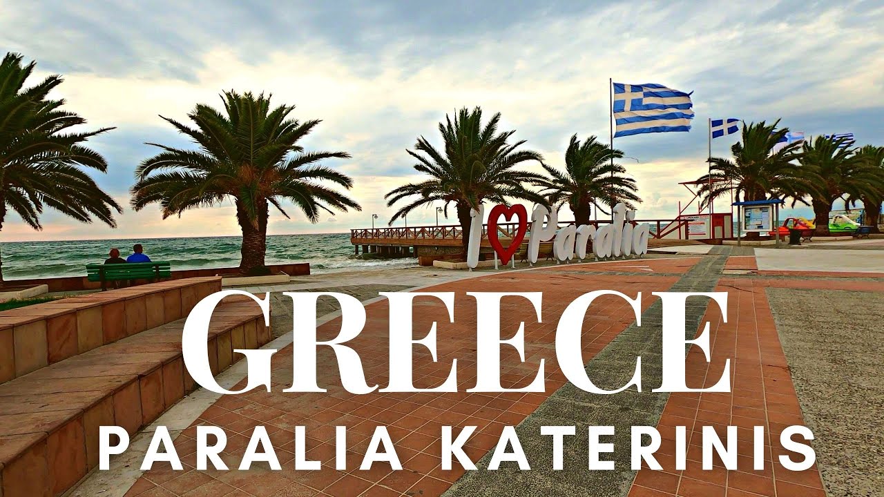 Paralia Katerinis Beach Resort, Greece - October 2021 [No Music/Comments]