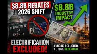 What Changed in DOE’s $8.8B Rebates? The 2026 Electrification Impact