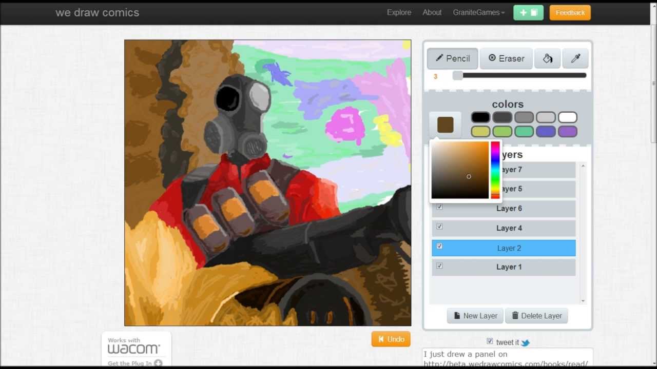 TF2 Pyro Speed Art - YouTube