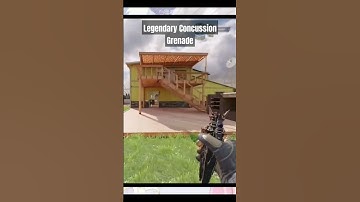 Legendary Concussion GRENADE Blasting effect 😎