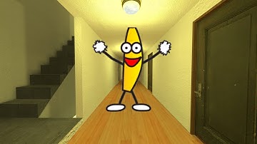 Banana chase me in Liminal Hotel Gmod Nextbot