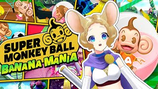 【VTuber】新作発売までもうすぐ！スーパーモンキーボール 1＆2リメイクをやるぜ！！！！！！🐭