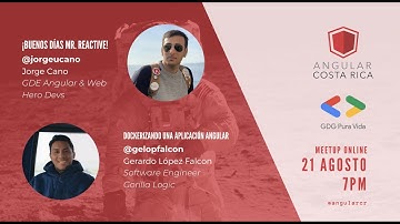 Angular Costa Rica - Programación reactiva en Angular - Dockerizando Angular