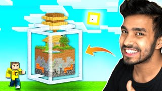MINECRAFT, BUT MY WORLD IS IN A JAR