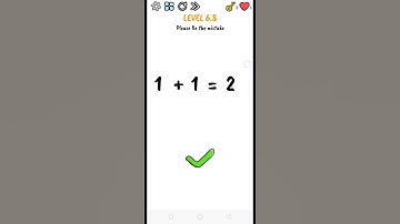 Brain Quiz level 6.8 please fix the mistake