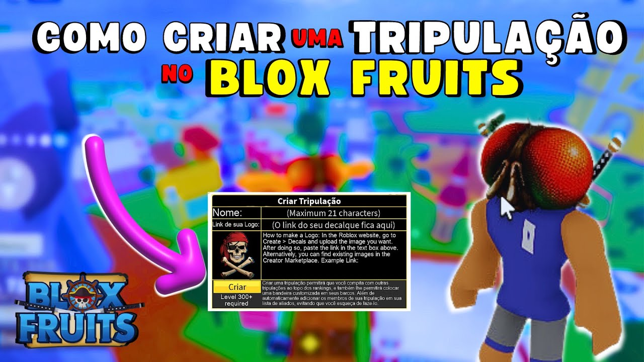 Fiz uma tripulação aqui no #bloxfruits #roblox