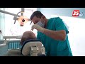 Почти полмесяца в ЦРБ г  Кириллова работает новый врач стоматолог Абу Бакер Халед
