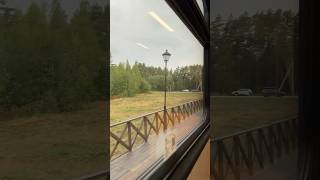 Электричка Лодейное поле - Сортавала. Поезд. РЖД. По Карелии.