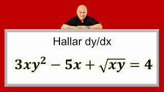 Implicit differentiation | Ex. 2 #julioprofe