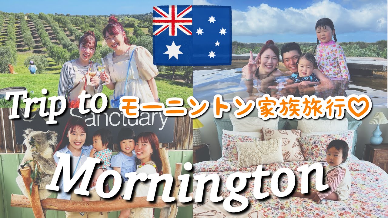 【メルボルンおすすめ】モーニントン半島2泊3日の家族旅行が最高すぎた！！！【オーストラリア在住日本人家族】The Shimokawas🇦🇺
