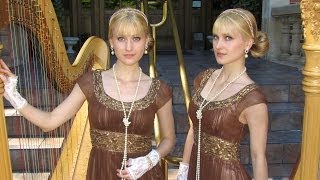 DOWNTON ABBEY Theme - Harp Twins