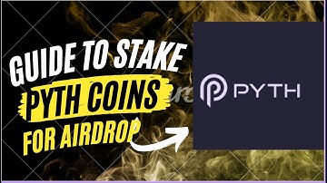 How to stake Pyth coins for Airdrop | A simple guide | Stake $PYTH, Get MULTIPLE Airdrops