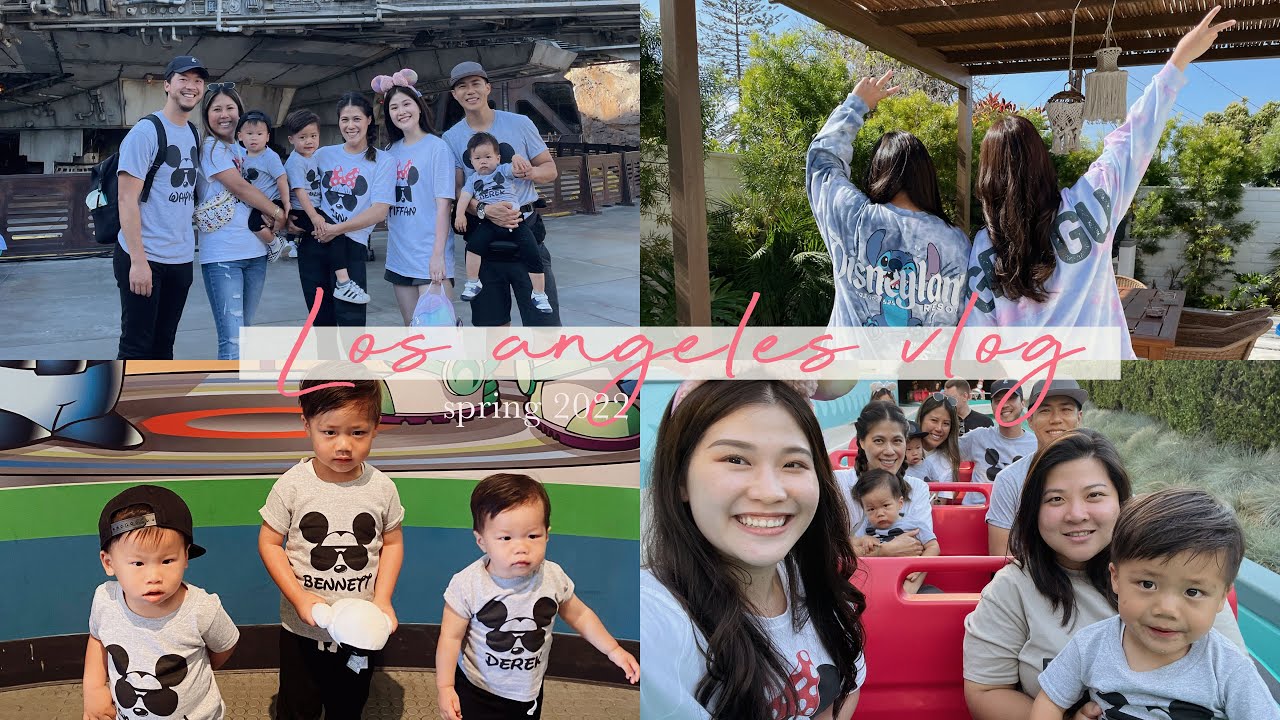 睽違十個月又前往LA🥹人生第一次坐商務艙/帶小朋友們去迪士尼/幫姊姊慶祝母親節!