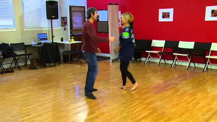 Seattle Dances - Carol & Michael Practice the Salsa!