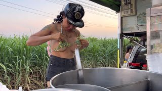 Funny & Friendly Yui Sai Deaw Noodle on Food Truck in Thailand -Thai Street Food 