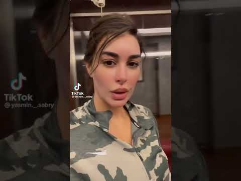 الجميلة ياسمين صبري في الجيم