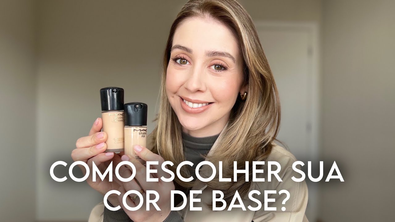COMO ESCOLHER SUA COR DE BASE? - YouTube