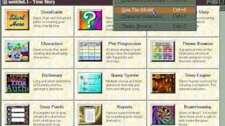 Dramatica Pro 4 - The Menu Bar, Part 6