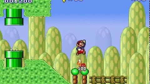 Super Mario Flash (SMF) 6.0 - Custom GFX Test Level
