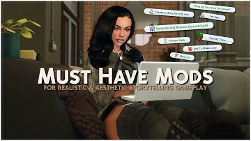 20+ Must Have Mods for Realistic & Aesthetic Gameplay + Links | The Sims 4