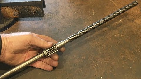 Cross Feed Screw Fix, South Bend 13 (pt 9)