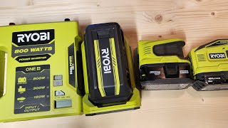 Comparing ryobi inverters