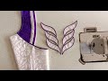 designer model blouse back nack cutting and stitching/dharafashion