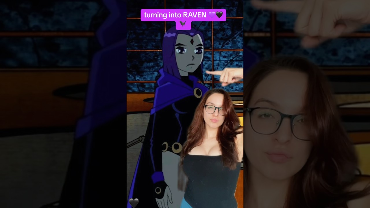TRUST THE PROCESS FR 😭 Raven from Teen Titans cosplay!!