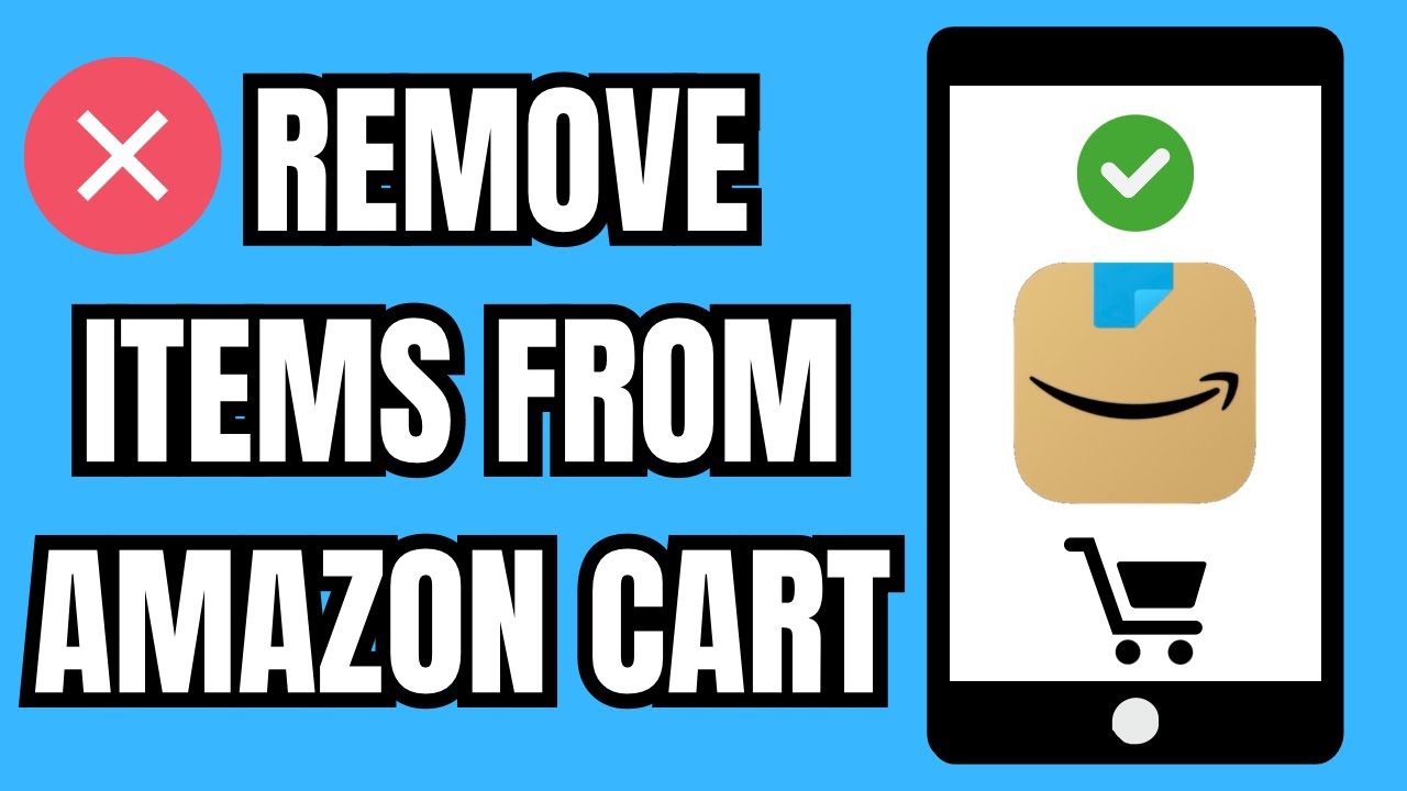How To Remove Items From Amazon Cart - YouTube