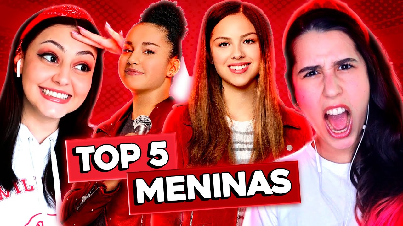 TOP 5 PERSONAGENS FEMININAS DE HSM A SÉRIE! Ft Ma Araújo!