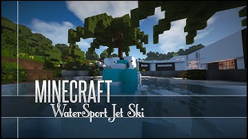 Minecraft Vehicle Tutorial - Jet Ski