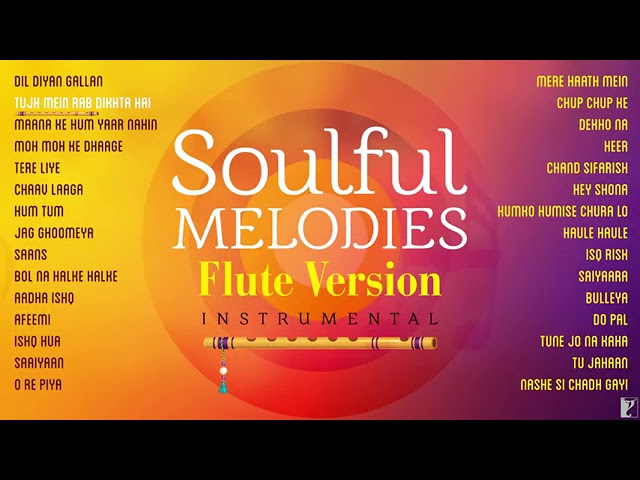 Audio Jukebox | Instrumental Hindi Songs / 30 Soulful Melodies | Flute Version ! Sujit DJ and music class=