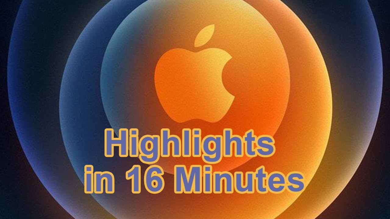 Apple iPhone 12 Event Highlights (All Details).