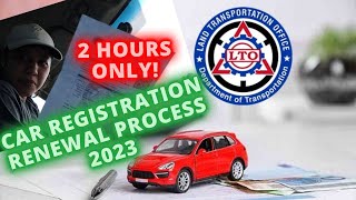 How to renew car registration LTO 2023