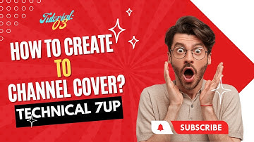 Tutorial:03-How to Create a Youtube Bsnner/Cover in Logopit plus || Technical 7up