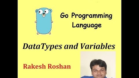 Go Programming Tutorial: Data Types and Variables