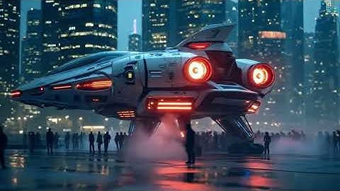 Future City 9180: The New Era Aircraft  | Sci fi AI Short Film 4K