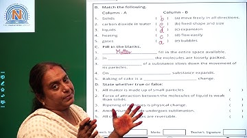7TH DEC AP & TS, KN CLASS V SCIENCE AMAZING ASSIGNMENT KEY