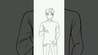 Jatuh cinta?          ✨song by Keenan Te - as long as you love me✨       #short #karyaseni #komik