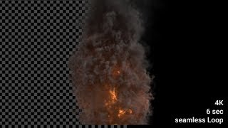 Fire Explosion Loop | Videohive Project Templates