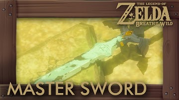 Zelda Breath of the Wild - Master Sword Cutscene
