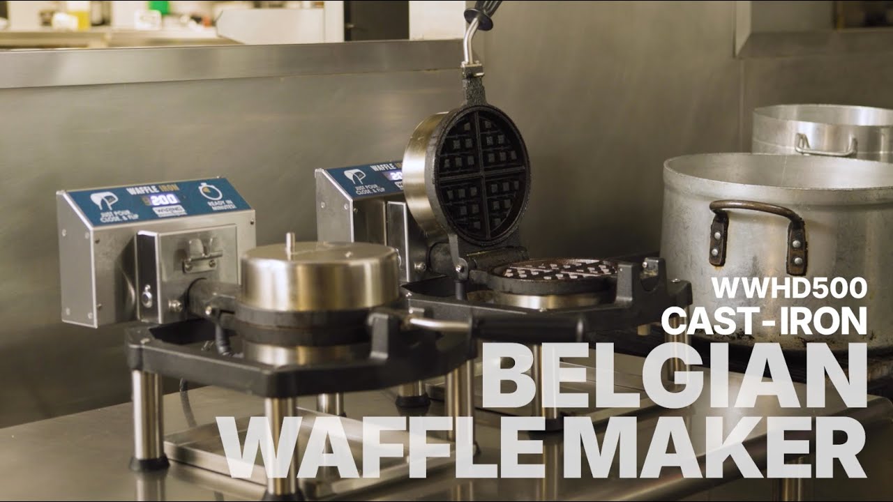 Waring | Heavy Duty Cast-Iron Waffle Maker