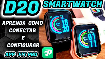 2025 FIT PRO APRENDA CONECTAR e CONFIGURAR  SMARTWATCH , app FIT PRO - Y68 SMARTWATCH