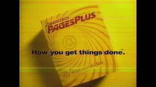Ameritech Pagesplus Yellow Pages Retro Tv Commercial - 1992
