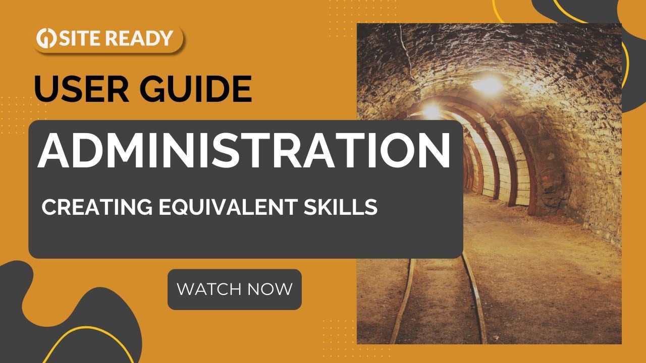 8.2. User Guide Administration - Creating Equivalent Skills