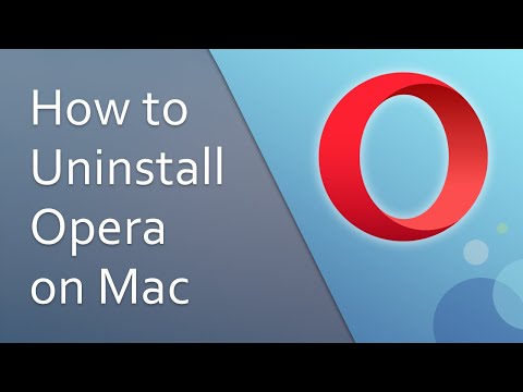 How to completely uninstall Opera on Mac